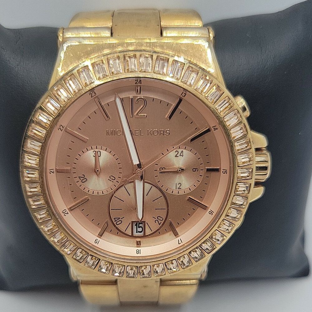 Michael Kors MK5412 Women's Rose Gold Stainless Steel Analog Dial Watch AM677